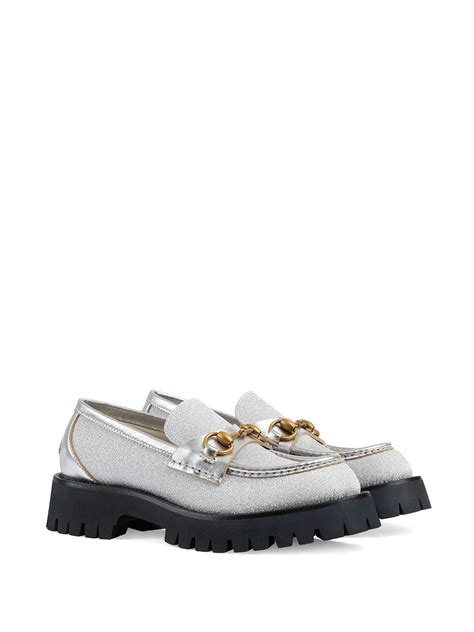 gucci glitter loafers|gucci loafer lowest price.